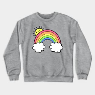 Sunshine and Rainbows Crewneck Sweatshirt